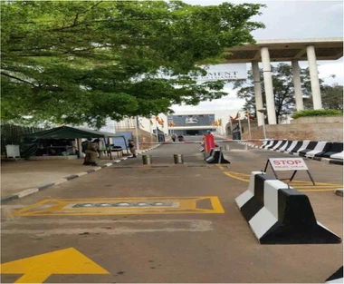 UVSS portabil GS instalat la Centrul Național de Convenții din Uganda